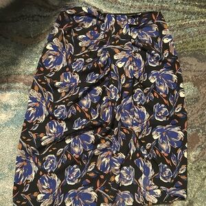 Lulu’s Floral Midi Skirt